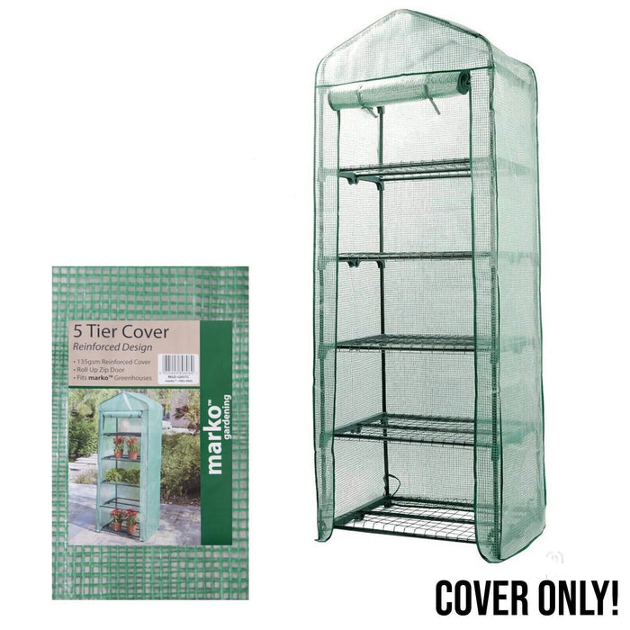 5 Tier Greenhouse with Reinforced Cover