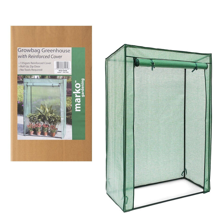 Growbag Greenhouse with Reinforced Cover