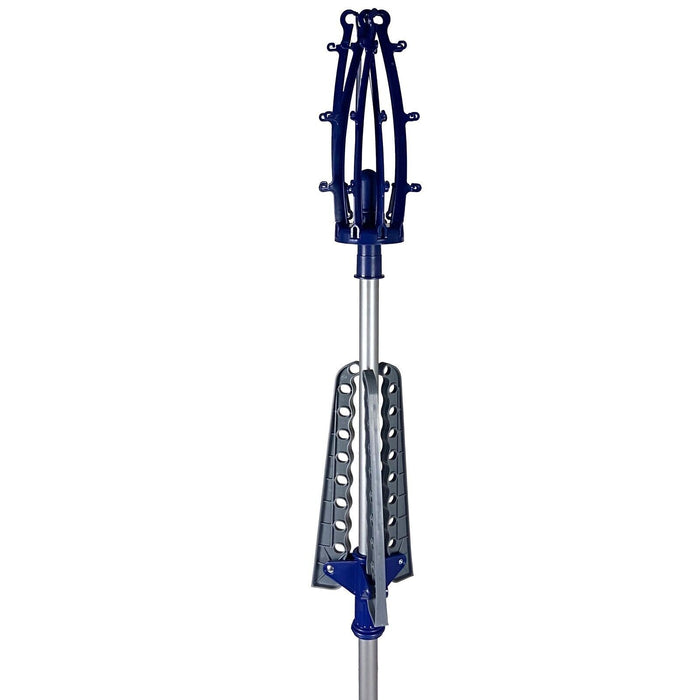 Freestanding 11 Arm Portable Airer with Plastic Pegs
