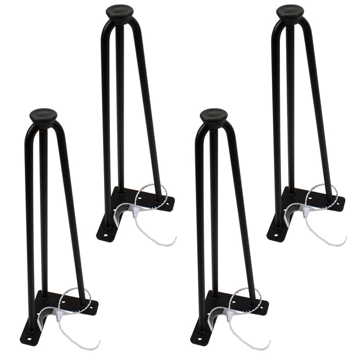 Set of 4 Hairpin Furniture Legs