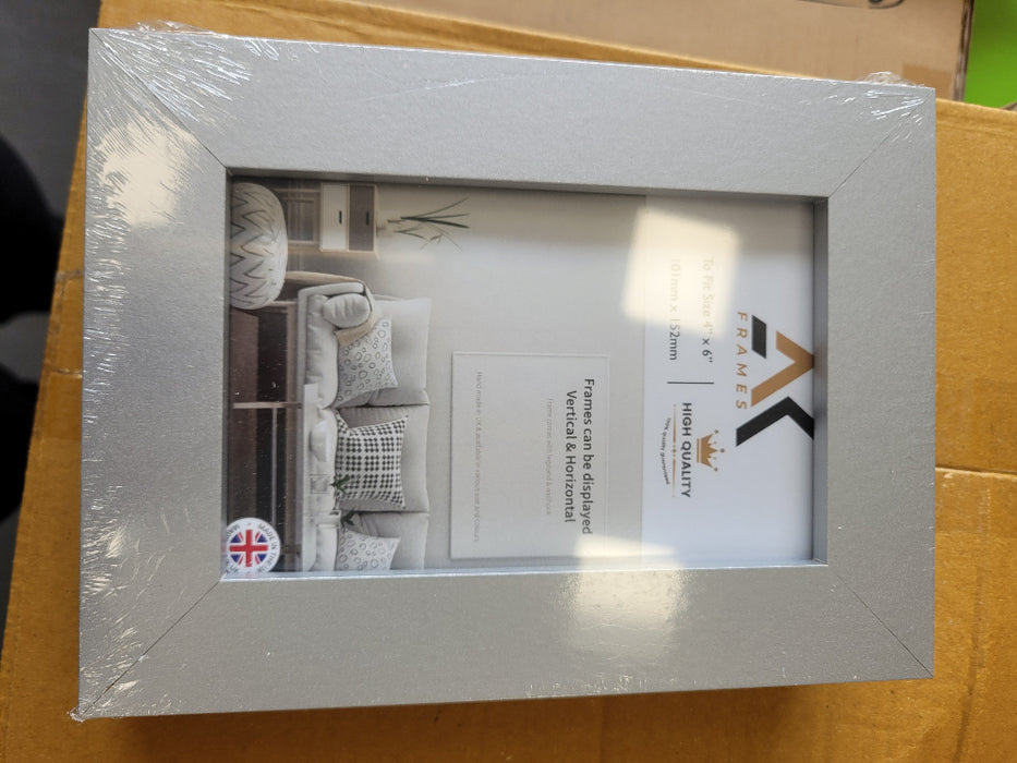 NDS 6x4 Silver Photo Frame