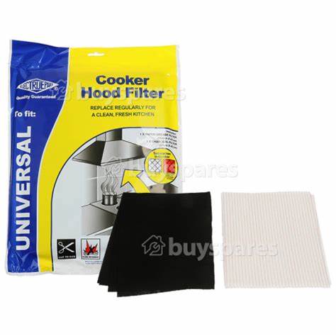 Cooker Hood Grease Paper & Carbon Filter Kit : Grease Filter