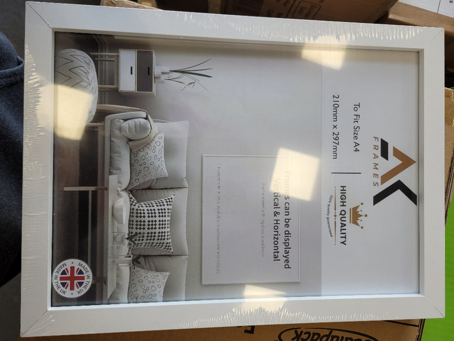 NDL A4 White Photo Frame